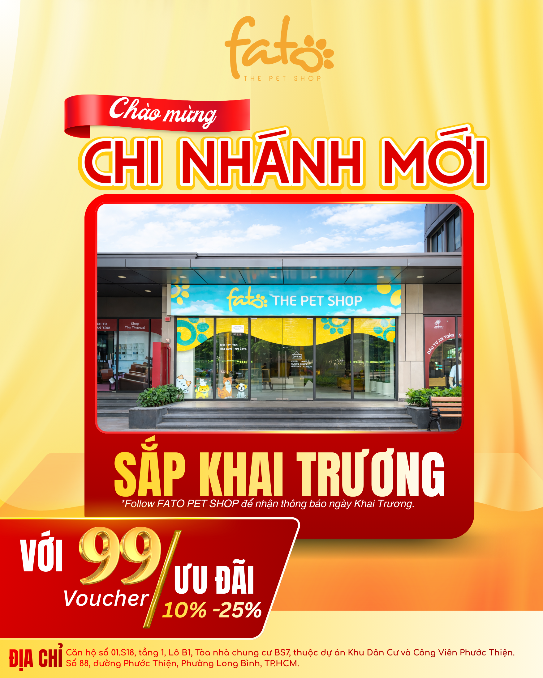 ĐỨA CON TINH THẦN THỨ 2 CỦA FATO SẮP CHÀO ĐỜI -  CHÀO ĐÓN CÁC ĐỒNG YÊU THÚ CƯNG TẠI KHU VỰC THỦ ĐỨC - TP.HCM