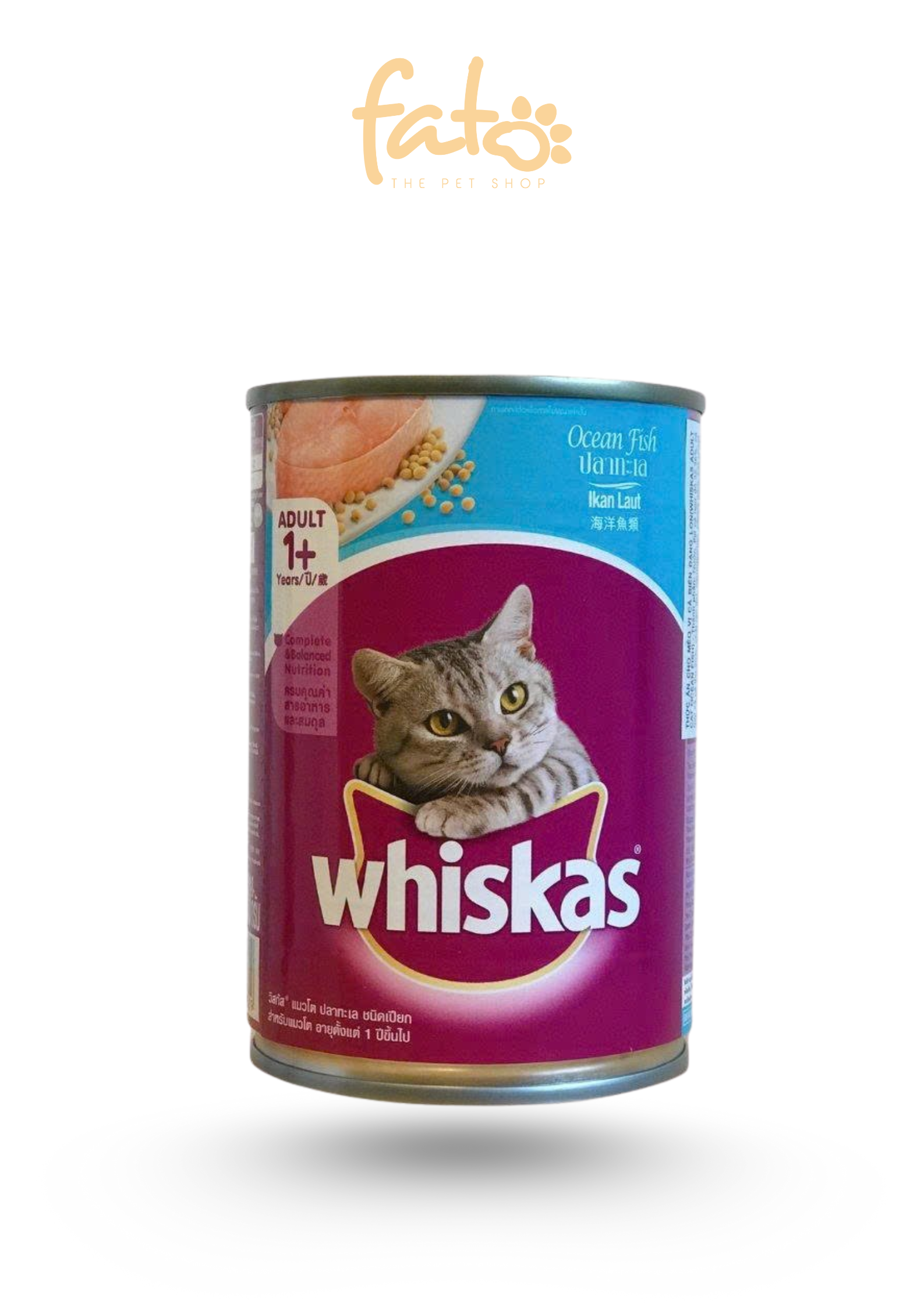 Pate Whiskas Vị Cá Biển 400g