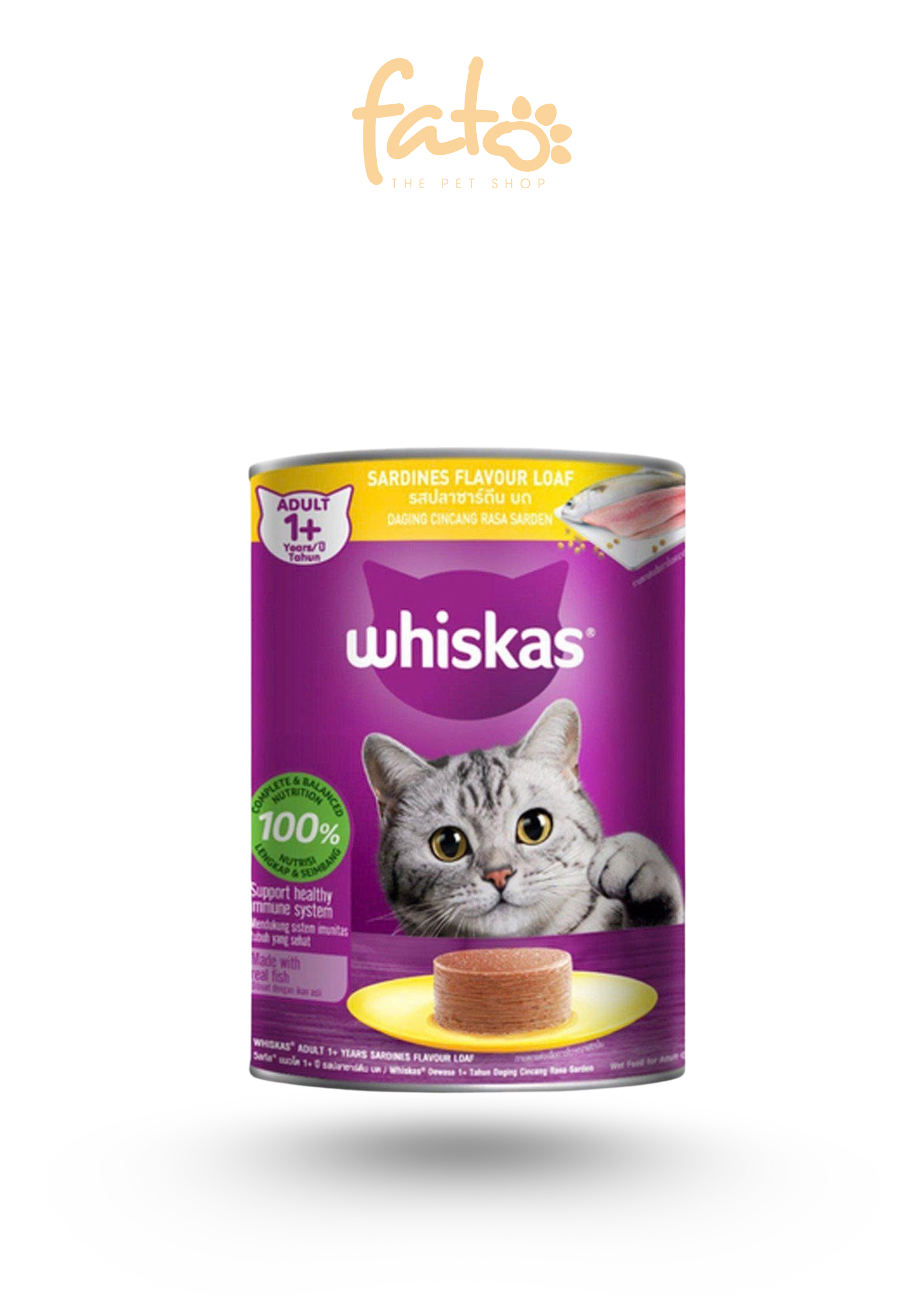 Pate Whiskas Vị Cá Mòi 400g