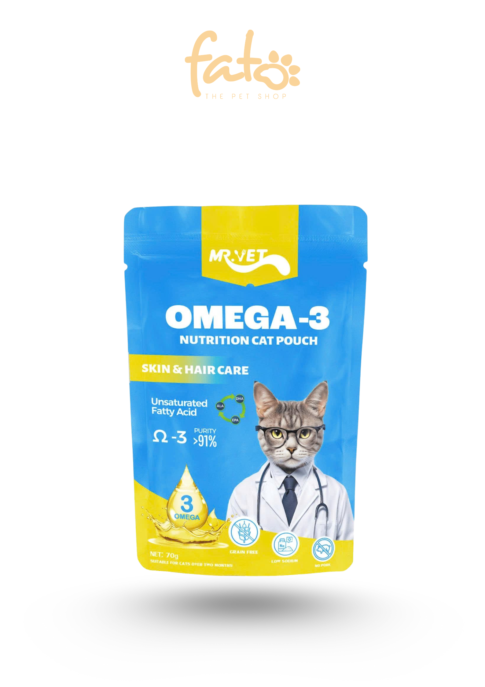 Pate Mr.Vet Omega - 3 70g