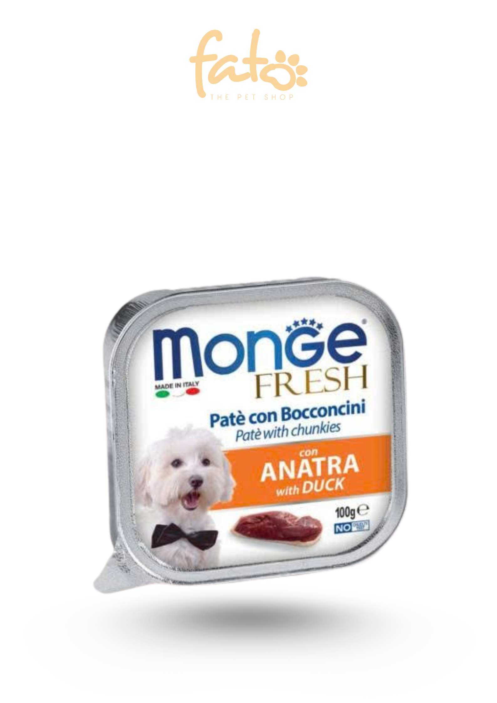 Pate Monge Cho Chó Vị Thịt Vịt 100g