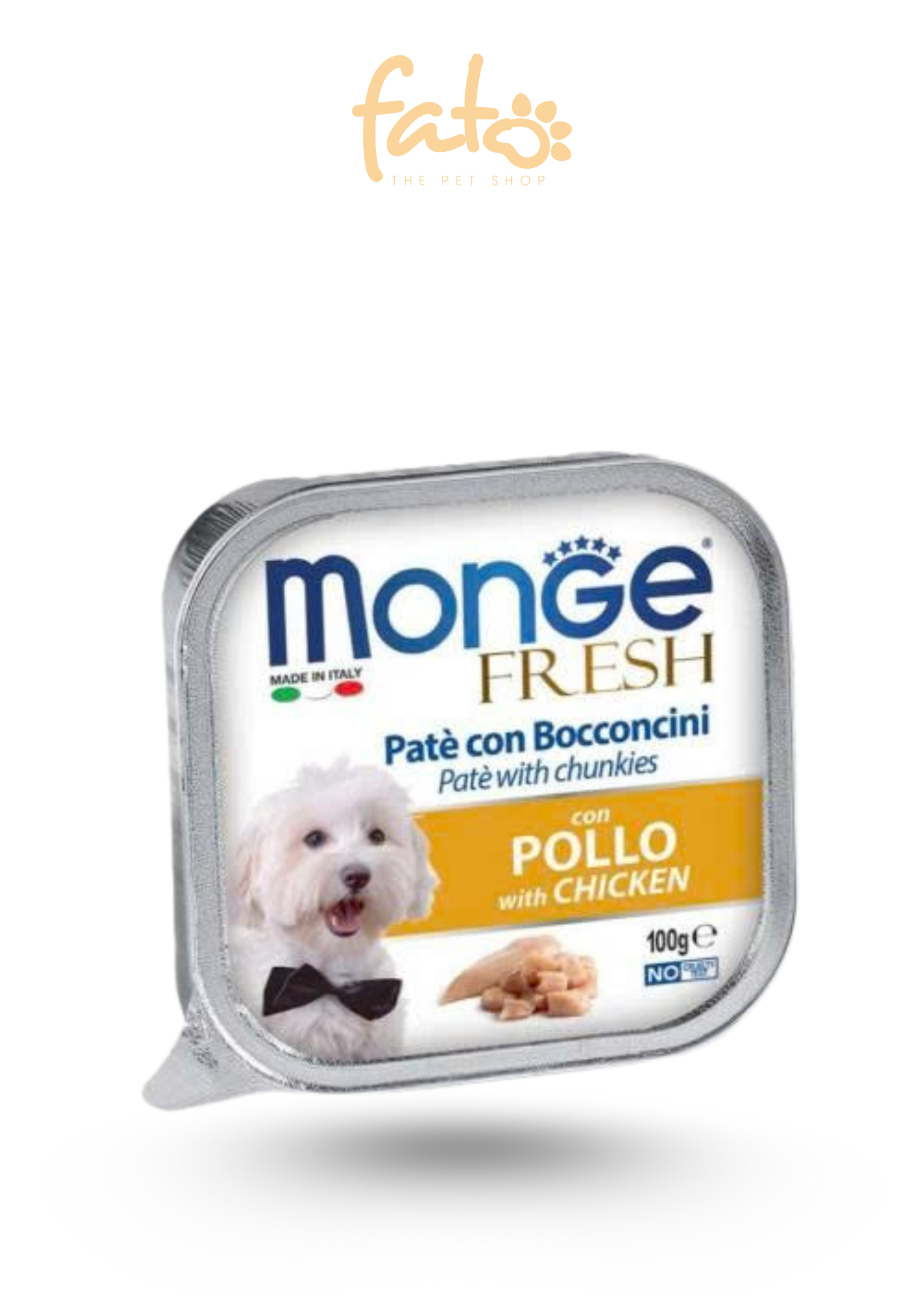 Pate Monge Cho Chó Vị Thịt Gà 100g