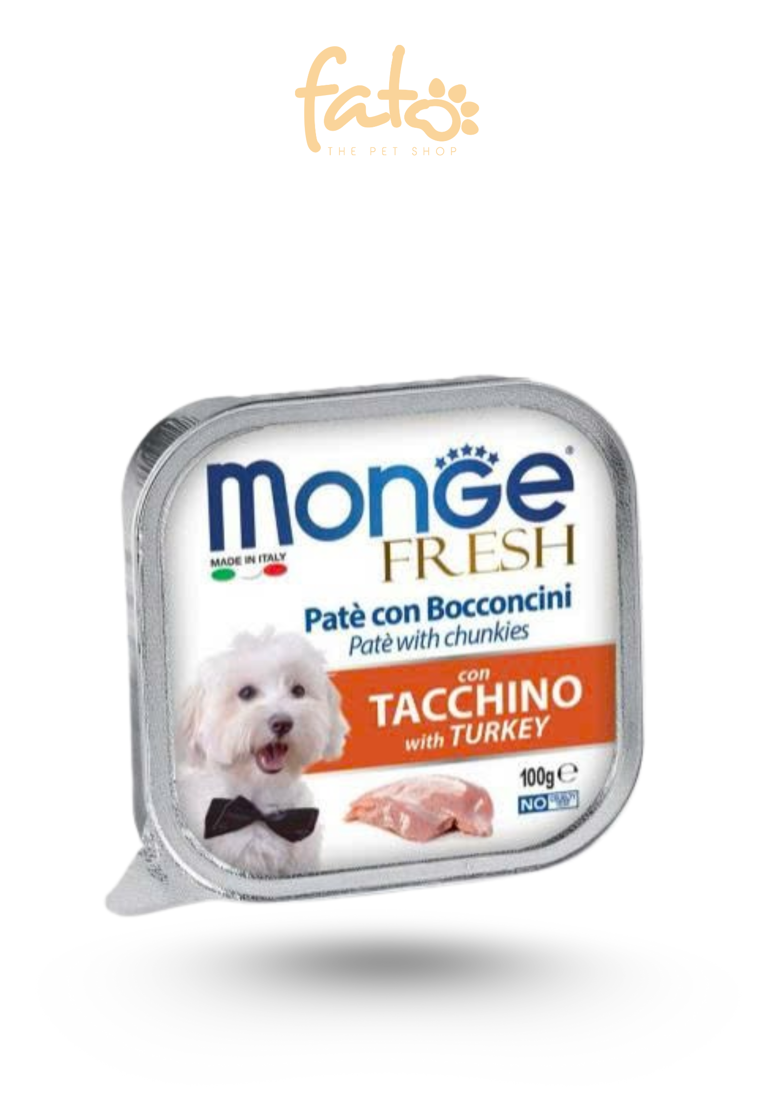 Pate Monge Cho Chó Vị Thịt Gà Tây 100g