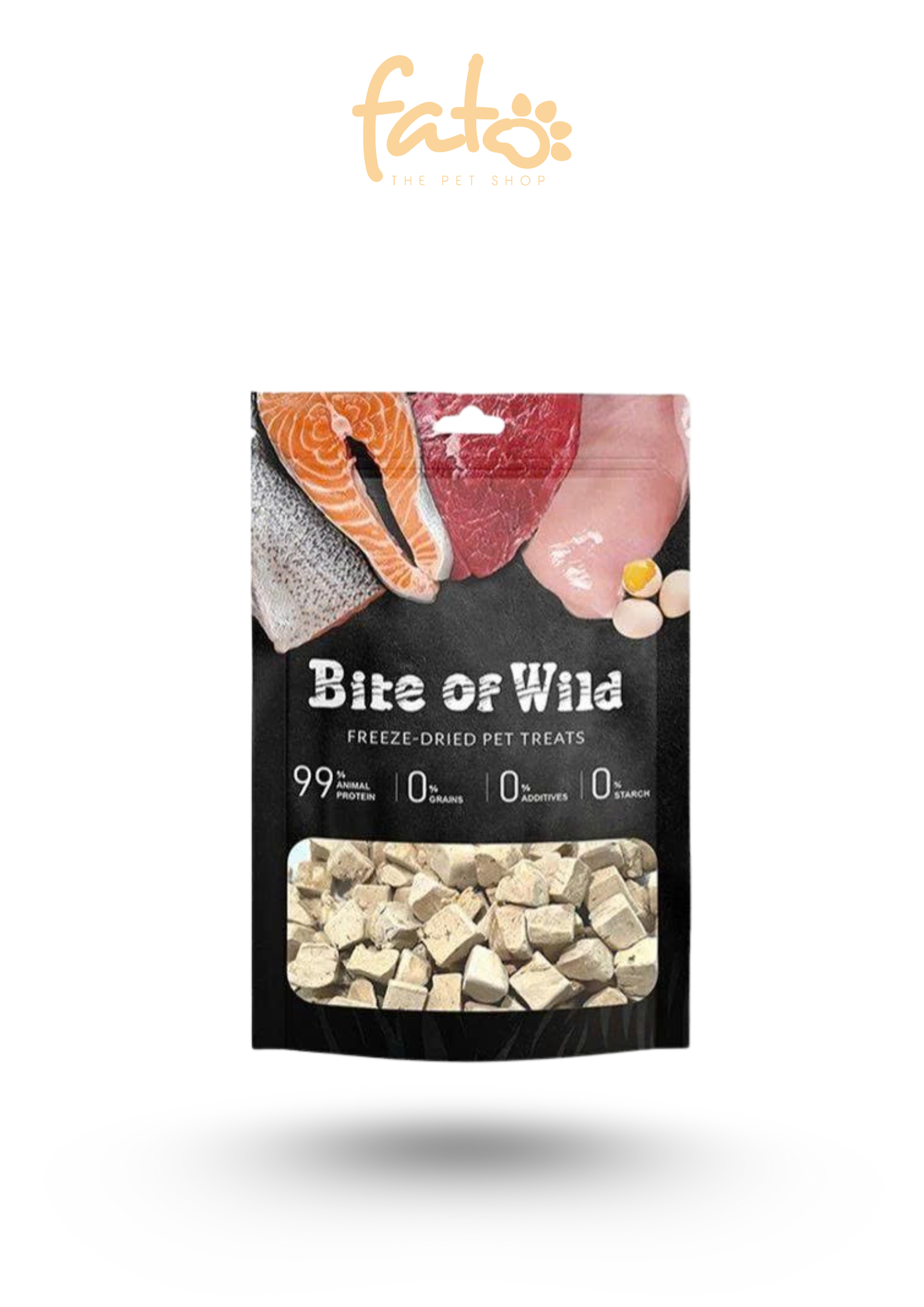 Snack Bite Of Wild Vị Gà Sấy Đông Khô Cho Mèo 40g