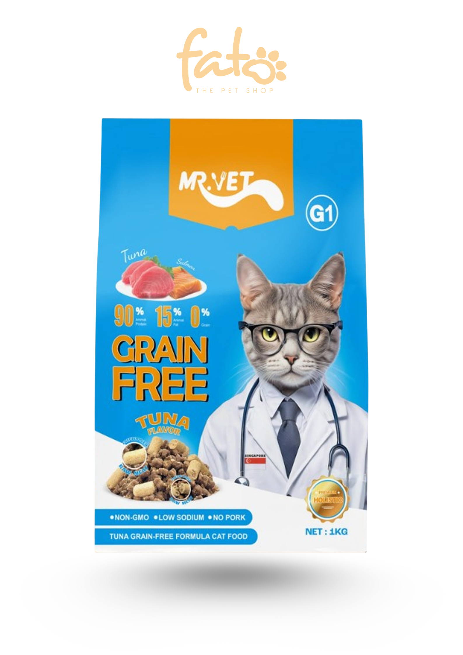 Hạt Mr.Vet G1 Grain Free Không Ngũ Cốc Gói 1 Kg